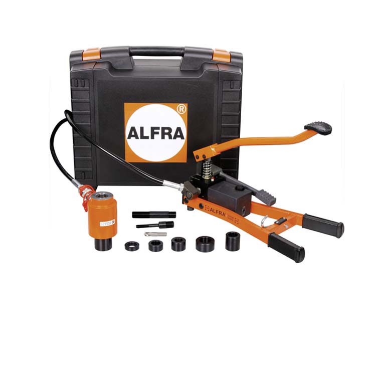 Alfra AEP-1 Hydraulic Knockout Punching Tool With Foot Pump