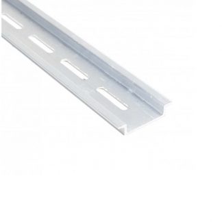 A 20 Piece Box of 1 Meter 35X7.5 Slotted Aluminum DIN Rail 111.033