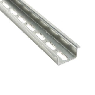 A 10 Piece Box of 2 Meter 35X15 mm Slotted DIN Rail 111.025 TS 35/CF6