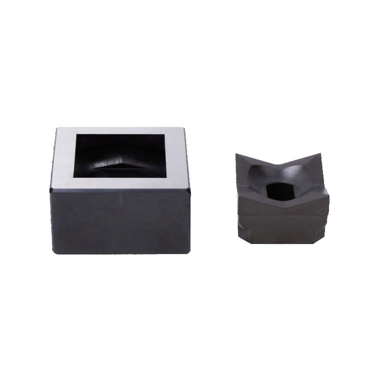 Alfra 4.92" (125 X 125 mm) Stainless Steel Square Punch & Die Set