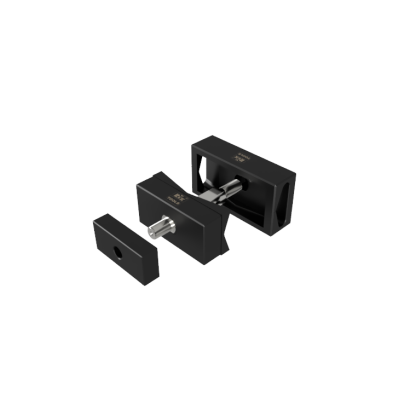 RIX TOOLS 1/8 DIN 45 x 92 mm Rectangular Punch/Die Set For Mild Steel - Image 2