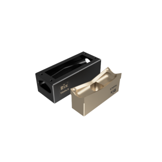 RIX TOOLS 36 X 86 mm Rectangular Power Punch/Die Set (16 Pin Connector) For Stainless Steel