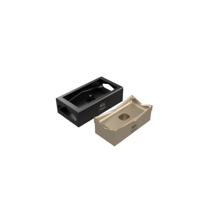 RIX TOOLS 68 x 138 mm Rectangular Power Punch/Die Set For Stainless Steel