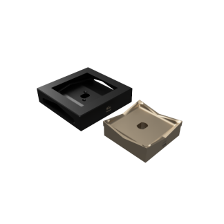 RIX TOOLS 68 X 68 mm Square Power Punch/Die Set For Stainless Steel